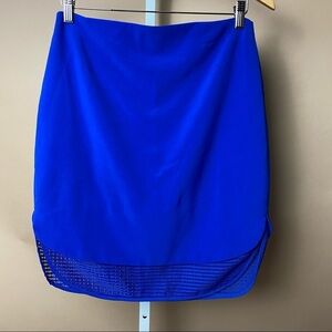 XOXO Cobalt Size 9 10 Juniors Deep Blue Skirt Career Professional Formal